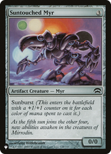 Suntouched Myr [The List]