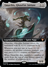 Omarthis, Ghostfire Initiate (Extended Art) [Commander Masters]