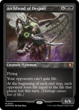 Archfiend of Despair (Foil Etched) [Commander Masters]