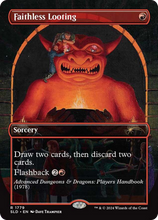 Faithless Looting (SLD-1779) - Secret Lair Drop (Borderless)