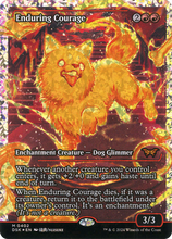 Enduring Courage (DSK-402) - Duskmourn: House of Horror: (Showcase) Foil