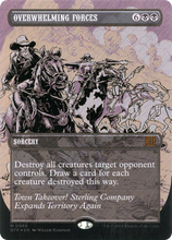 Overwhelming Forces (Textured Foil) [Outlaws of Thunder Junction: Breaking News]