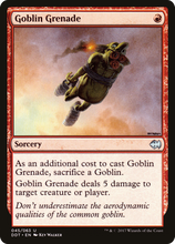 Goblin Grenade [Duel Decks: Merfolk vs. Goblins]