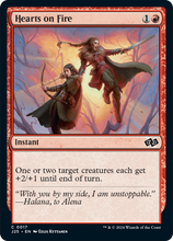 Hearts on Fire (J25-017) - Foundations Jumpstart Foil