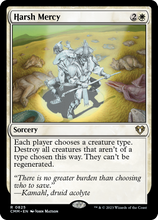 Harsh Mercy [Commander Masters]