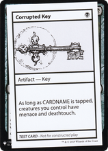 Corrupted Key [Mystery Booster Playtest Cards]