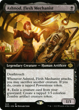 Ashnod, Flesh Mechanist (Extended Art) [The Brothers' War]