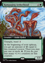 Rampaging Aetherhood (Extended Art) (-031) - Commander: Aetherdrift
