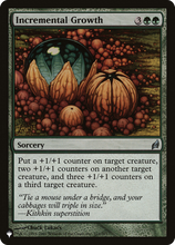 Incremental Growth (PLST-LRW-221) - The List