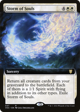 Storm of Souls (Extended Art) [Innistrad: Crimson Vow Commander]
