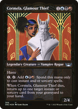 Cormela, Glamour Thief (Showcase Golden Age Gilded Foil) [Streets of New Capenna]