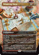 Windcrag Siege (Borderless) (TDM-392) - Tarkir: Dragonstorm Foil