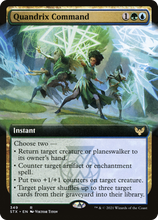 Quandrix Command (Extended Art) [Strixhaven: School of Mages]