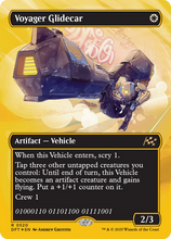 Voyager Glidecar (Borderless) (First-Place Foil) (-520) - Aetherdrift