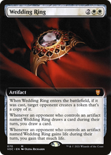 Wedding Ring (Extended Art) [Innistrad: Crimson Vow Commander]
