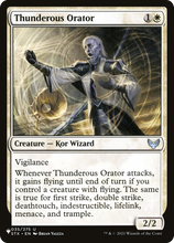 Thunderous Orator (PLST-STX-35) - The List