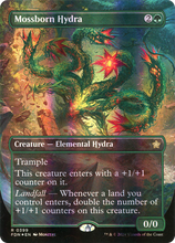 Mossborn Hydra (FDN-399) - Foundations (Borderless) Foil