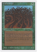 Wall of Wood [Unlimited Edition]