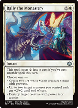 Rally the Monastery (-019) - Tarkir: Dragonstorm