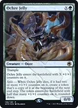 Ochre Jelly (Ampersand Promo) [Dungeons & Dragons: Adventures in the Forgotten Realms Promos]
