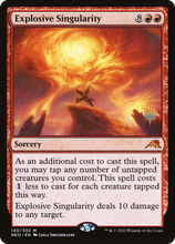Explosive Singularity (Promo Pack) [Kamigawa: Neon Dynasty Promos]
