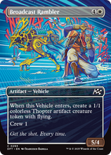 Broadcast Rambler (Borderless) (DFT-293) - Aetherdrift Foil