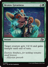 Bestow Greatness (-155) - Aetherdrift Foil