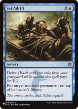 Set Adrift (PLST-KTK-54) - The List