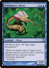 Telekinetic Sliver (PLST-TSP-84) - The List