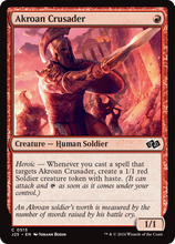 Akroan Crusader (J25-515) - Foundations Jumpstart