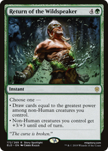 Return of the Wildspeaker [Throne of Eldraine]