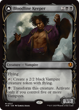 Bloodline Keeper // Lord of Lineage (Showcase) (-327) - Innistrad Remastered Foil