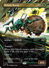 Debris Beetle (Borderless) (-322) - Aetherdrift Foil