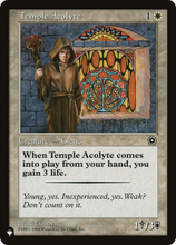 Temple Acolyte (PLST-P02-23) - The List