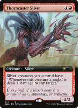 Thorncaster Sliver (Extended Art) [Secret Lair Drop Series]