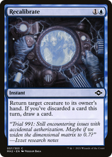 Recalibrate [Modern Horizons 2]