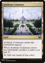Archway Commons (PLST-STX-263) - The List