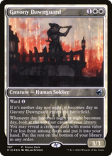 Gavony Dawnguard (Promo Pack) [Innistrad: Midnight Hunt Promos]