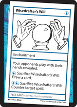 Wisedrafter's Will (MB2-999-WWI) - Mystery Booster 2 Foil