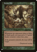 Snake Pit (PLST-MMQ-271) - The List