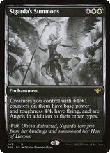 Sigarda's Summons [Innistrad: Double Feature]