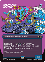 Mindspring Merfolk (Borderless) (-335) - Aetherdrift