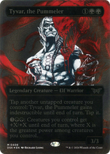 Tyvar, the Pummeler (DSK-408) - Duskmourn: House of Horror: (borderless) Foil