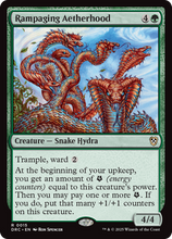 Rampaging Aetherhood (-015) - Commander: Aetherdrift