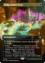 Hollowmurk Siege (Borderless) (TDM-387) - Tarkir: Dragonstorm Foil