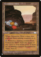 Gemstone Mine (PLST-WTH-164) - The List