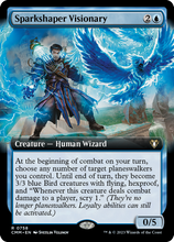Sparkshaper Visionary (Extended Art) [Commander Masters]
