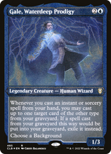 Gale, Waterdeep Prodigy (Foil Etched) [Commander Legends: Battle for Baldur's Gate]