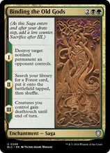 Binding the Old Gods [Bloomburrow Commander]
