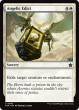 Angelic Edict (FDN-490) - Foundations Foil